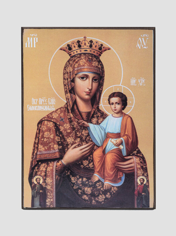 "Самонаписавшаяся" икона Божией Матери