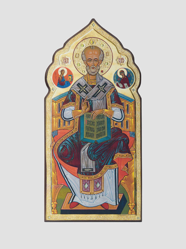 Св. Николай Чудотворец на престоле (С.Вандаловский)